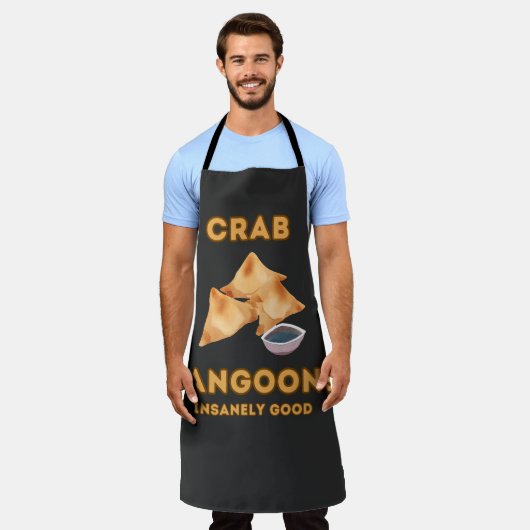 Tablier Crab Rangoon incroyablement bon (Porté)