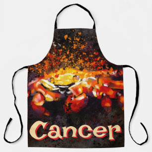 Tablier Crabe Nautique Plage Cancer Personnalisé