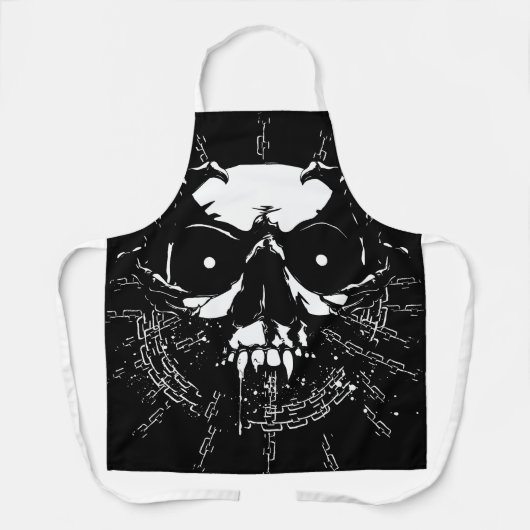 Tablier Crâne (Recto)