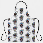 Tablier crâne (Recto)