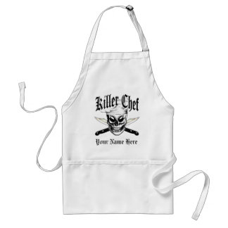 Tablier Crâne 4 de chef : Chef de tueur