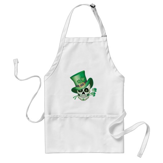 Tablier Crâne à sucre irlandais (Devant)