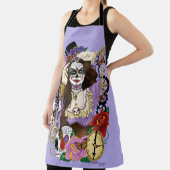 Tablier Crâne à sucre Steampunk (Insitu)