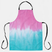 Tablier Cravate-Dye Abstrait : Conception de tissu de coto (Recto)