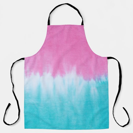 Tablier Cravate-Dye Abstrait : Conception de tissu de coto (Recto)