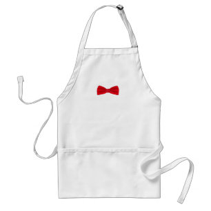 Tablier Cravate rouge - Mode Classique