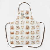 Tablier Cream Coffee Cups (Recto)