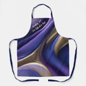 Tablier Création d'Art One Bite at a Time- Moderne Abstrai (Recto)