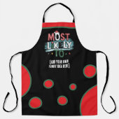 Tablier 😂 créer une citation de Noël la plus susceptible (Recto)