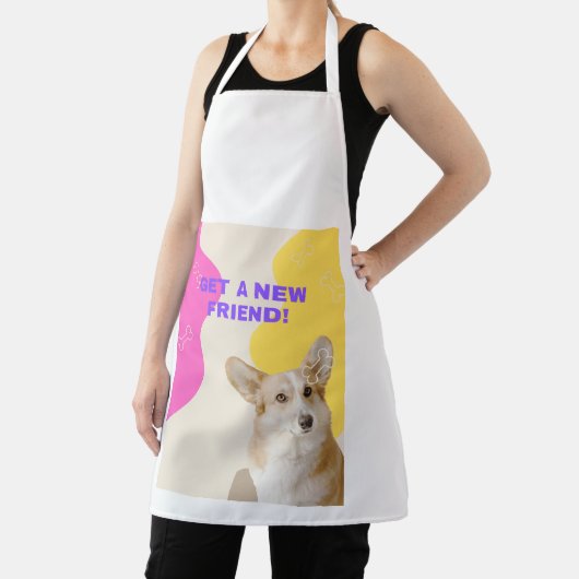 Tablier Créer une nouvelle conception d'ami (Insitu)
