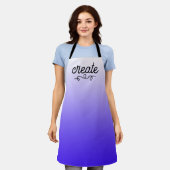 Tablier Créer une surface dégradée violette (Porté)