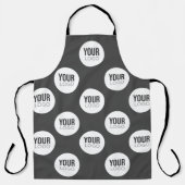 Tablier Créer votre propre espace d'impression (Recto)