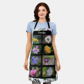 Tablier Créer votre propre jardin fleurs photo collage tab (Porté)