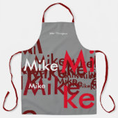 Tablier créer votre propre nom customisé (Recto)