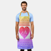 Tablier Créez vos propres couleurs de cuisine Imprimer (Porté)