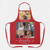 Tablier Créez votre propre collection de 5 photos Quote de (Recto)