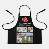 Tablier Créez votre propre collection de 6 photos couleur  (Recto)