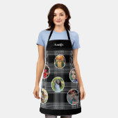 Tablier Créez votre propre famille photo collage buffalo p (Porté)