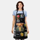 Tablier Créez votre propre jardin photo collage (Porté)