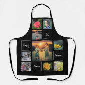 Tablier Créez votre propre jardin photo collage (Recto)