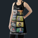 Tablier Créez votre propre nom de collage photo de famille<br><div class="desc">Créez votre propre nom de collage photo de famille,  à damiers motif,  Apron Vous pouvez le personnaliser et ajouter vos plus belles photos et nom.</div>