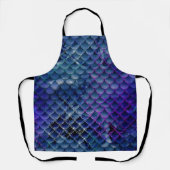 Tablier Créez votre propre Parties scintillant de sirène m (Recto)