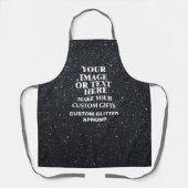 Tablier Créez votre propre Parties scintillant personnalis (Recto)