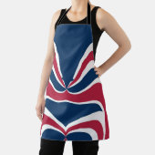 Tablier Créez votre propre rouge et bleu (Insitu)