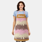 Tablier Crème de glace napolitaine (Porté)