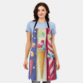 Tablier Crème glacée (Porté)