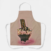 Tablier Crème glacée aux fraises (Recto)
