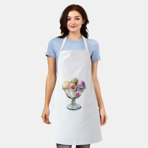 Tablier Crème glacée Sundae