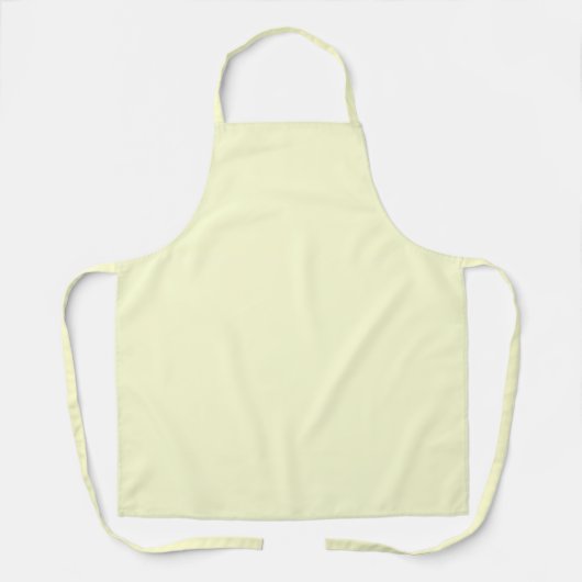 Tablier Crème solide (Recto)