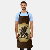 Tablier Crest de la famille Dragon (Porté)