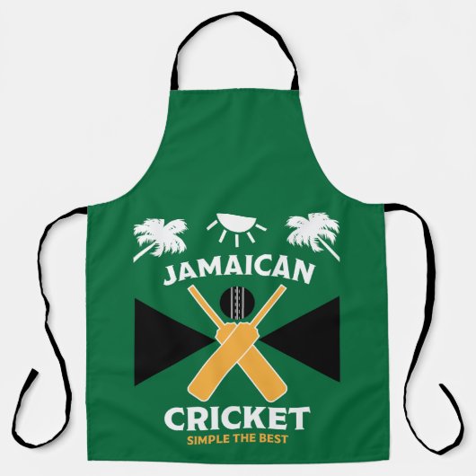 Tablier Cricket jamaïcain (Recto)