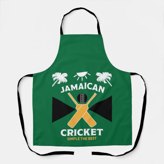 Tablier Cricket jamaïcain (Recto)
