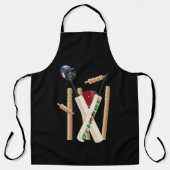 Tablier Cricket Le Jeu, Imprimer Plein (Recto)