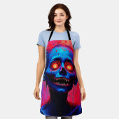 Tablier Crimson Eyes : Horreurs de l'esprit (Porté)