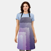 Tablier cristaux violets (Porté)