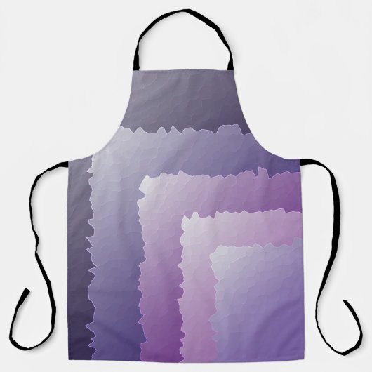 Tablier cristaux violets (Recto)
