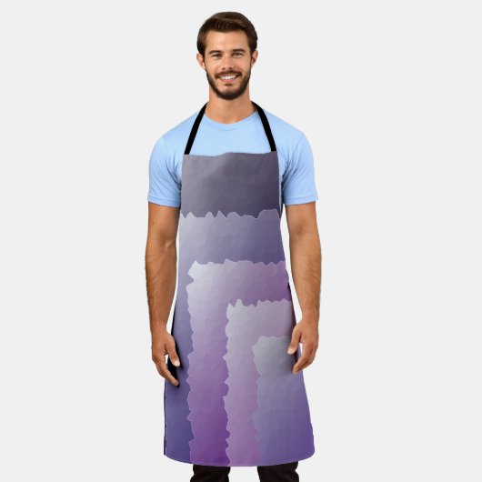 Tablier cristaux violets (Porté)