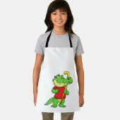 Tablier Crocodile à Field hockey avec bâton (Insitu)