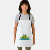 Tablier Crocodile à nager dans l'eau (Insitu)