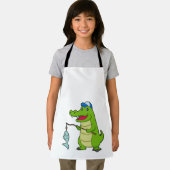Tablier Crocodile Pêche Pêcheur Pêcheur canne à pêche (Insitu)