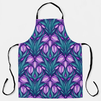 Tablier Crocus printaniers