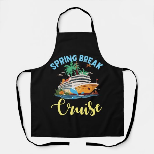 Tablier Croisière de vacances de printemps (Recto)