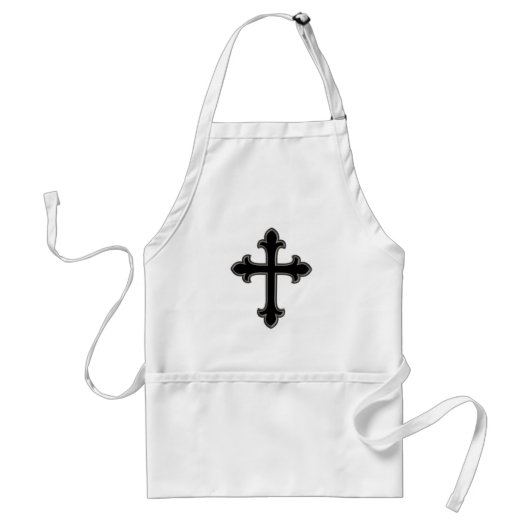 Tablier Croix chrétienne (Devant)