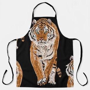 Tablier Croquis sur le tigre du Bengale : Poster de animal