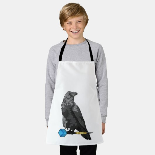 Tablier Crow at Darts (Porté)