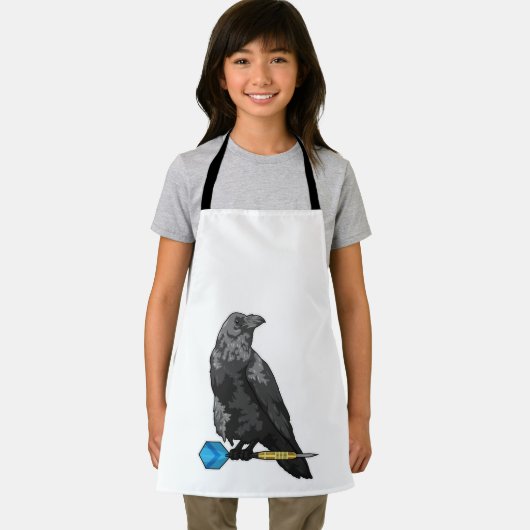 Tablier Crow at Darts (Insitu)